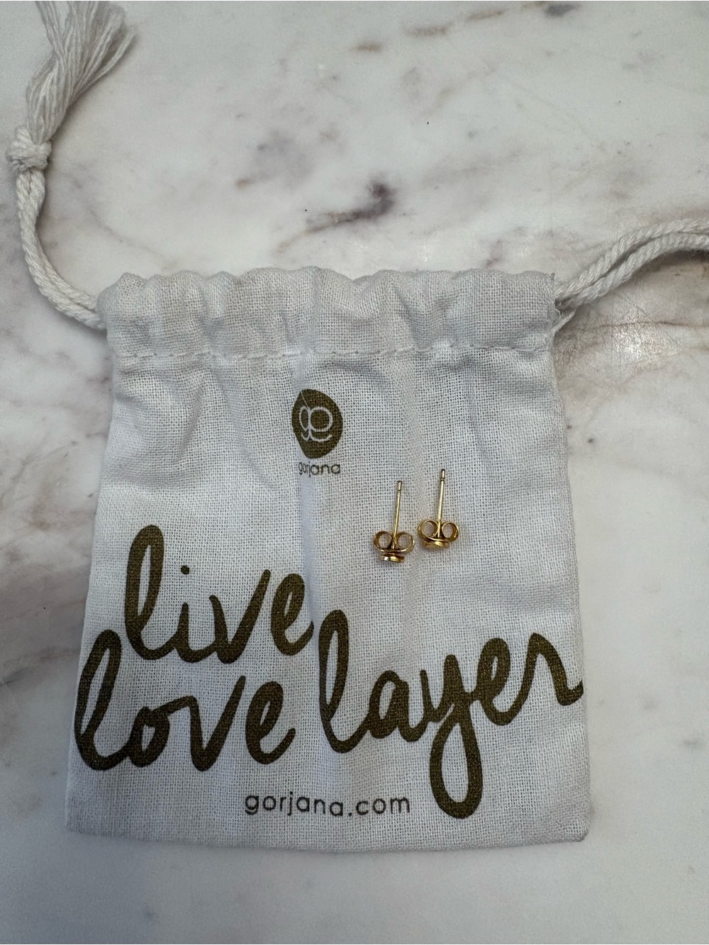 gorjana Gold Chloe Small Stud Earrings